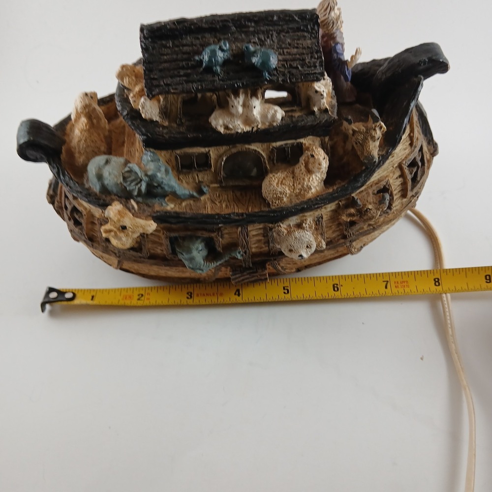 Vintage 1995 GWT Noah's Ark Light Up Nightlight Tested & Works - Picture 13 of 13